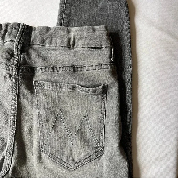 MOTHER | The Pixie - Supermoon - Grey Cropped Skinny Jeans Women’s Size 30 - Picture 6 of 9